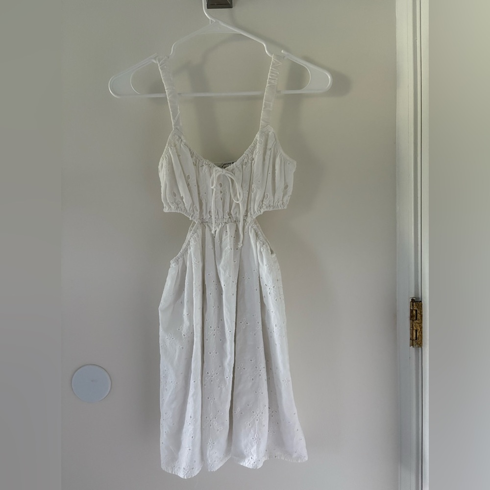 American Eagle White Eyelet Dress